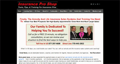 Desktop Screenshot of insuranceproshop.com